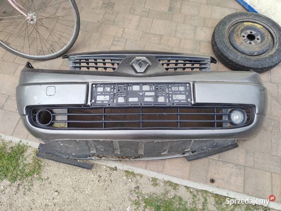Renault scenic 2 II zderzak przód Pozostałe Przedecz