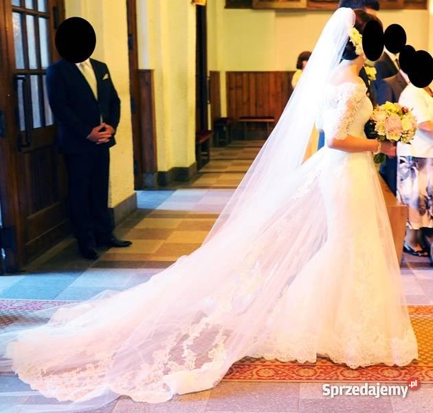 Suknia PETUNIA Pronovias Madonna bolerko welon Rozmiar 36(S)