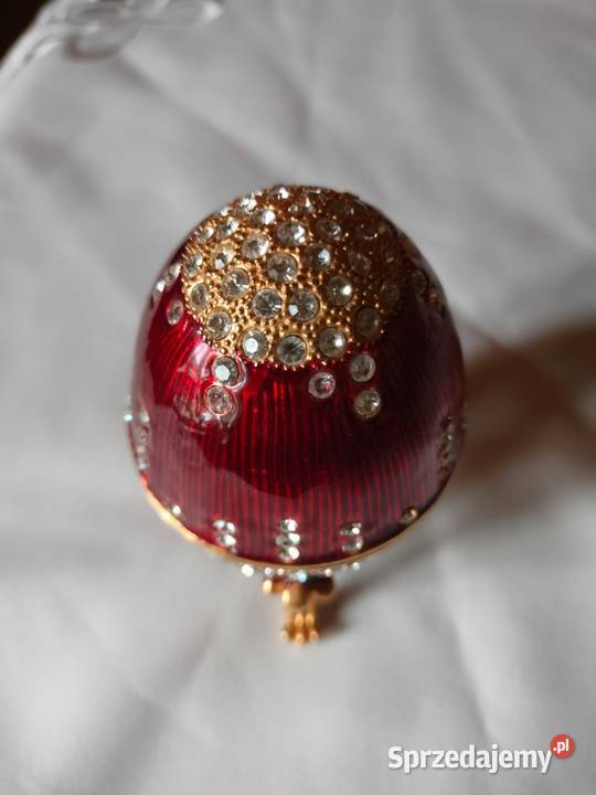 Jajo Faberge szkatułka z pozytywką Podczas zachodniopomorskie Prusim sprzedam