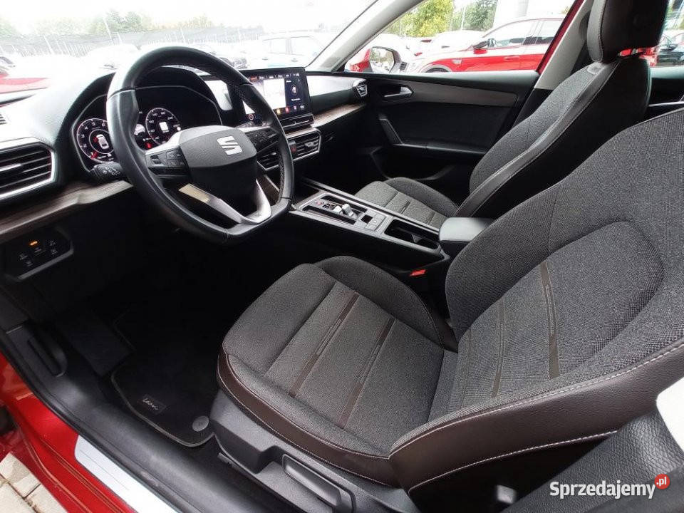 SEAT Leon 2021r FV23 FullLED Asystenci automatyczna Kraków