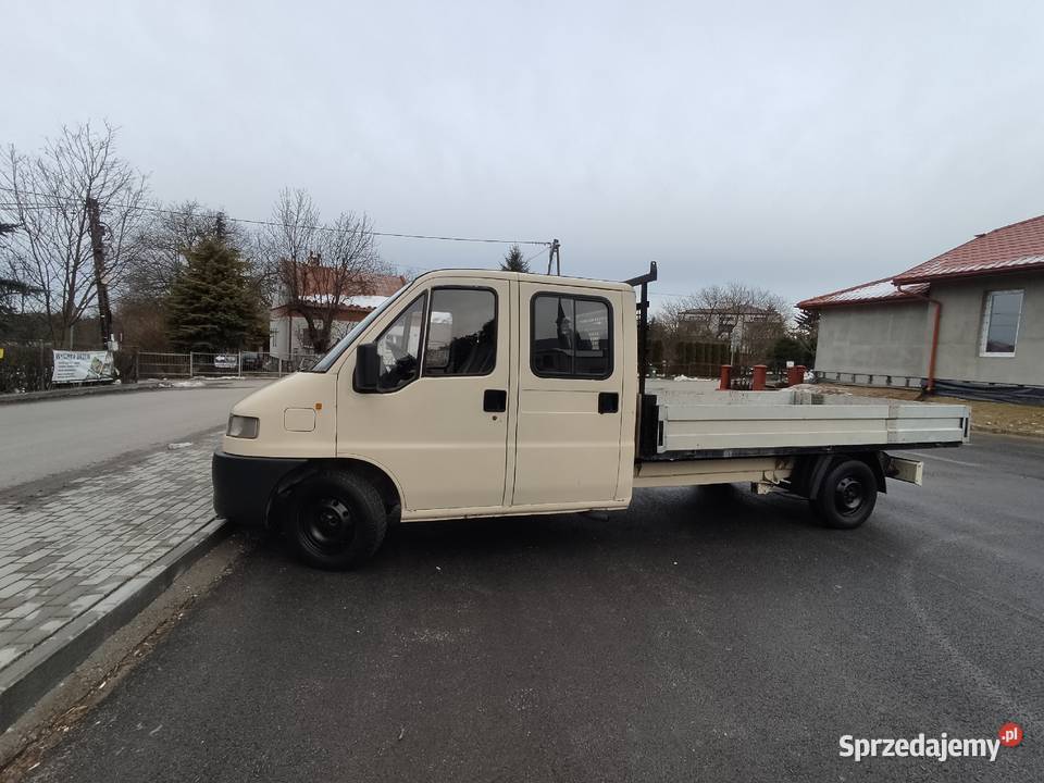 Peugeot Boxer 25 D dubel kabina Paka 36 m Jarosław