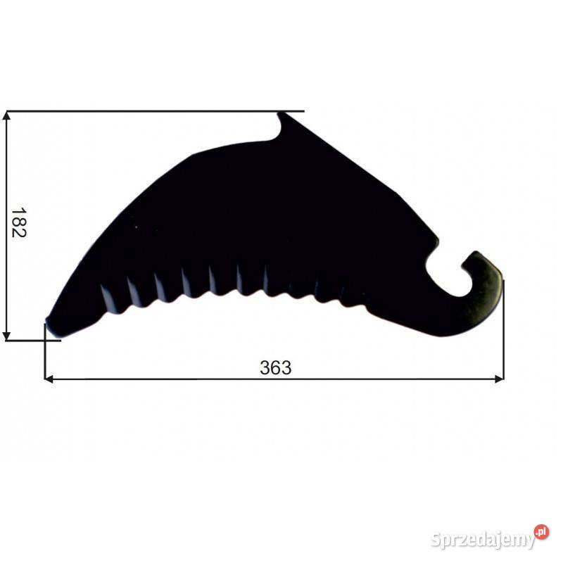 Nóż do prasy zwijającej Claas 8510220 Metal Fach Kamionna