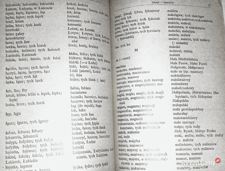 Słownik ortograficzny S Jodłowski W Taszycki Chełm