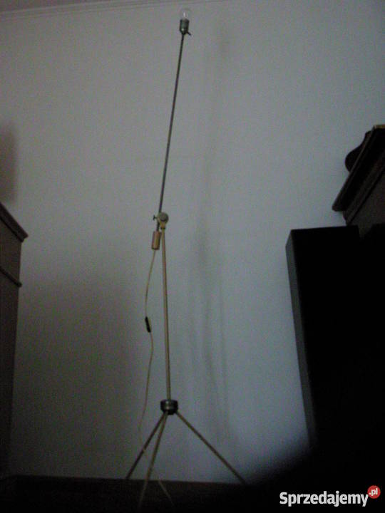 Lampa PRL podłogowa proj AGałecki oryginał lata