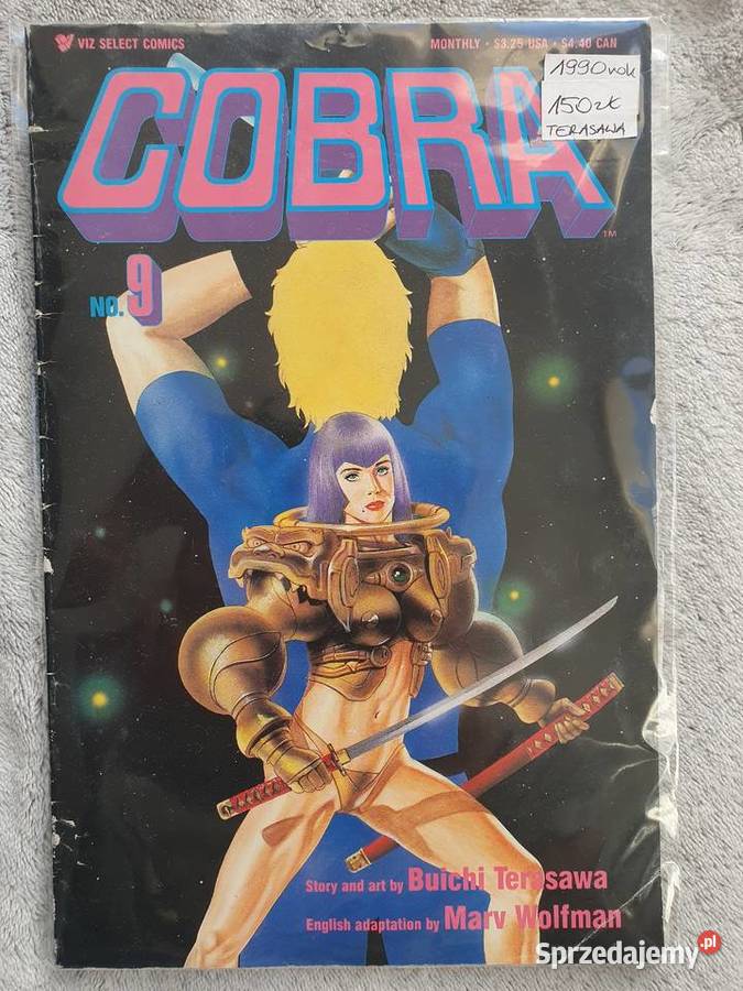 Cobra Buichi Terasawa Manga USA język angielski