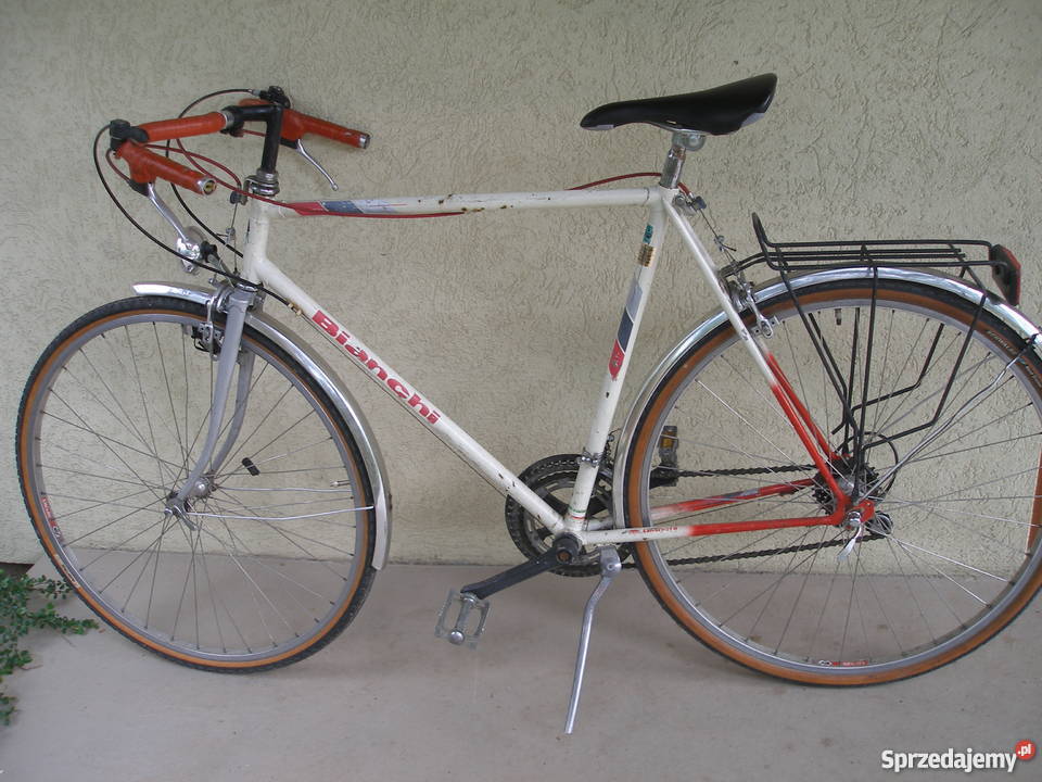 Kolarzówka Bianchi rower szosowy retro klasyk Poznań