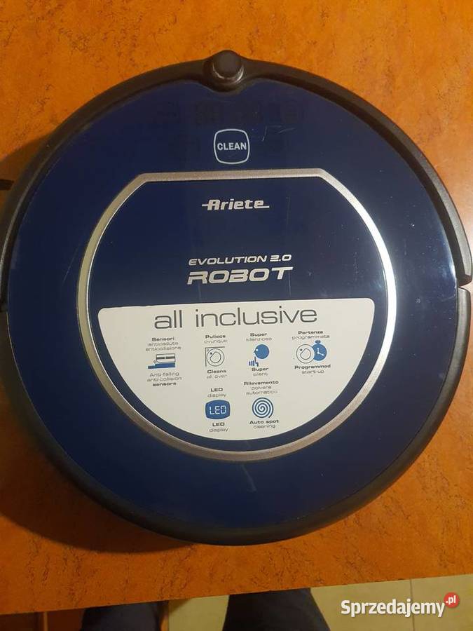 Duży Robot odkurzający Ariete Evolution 20 Łódź