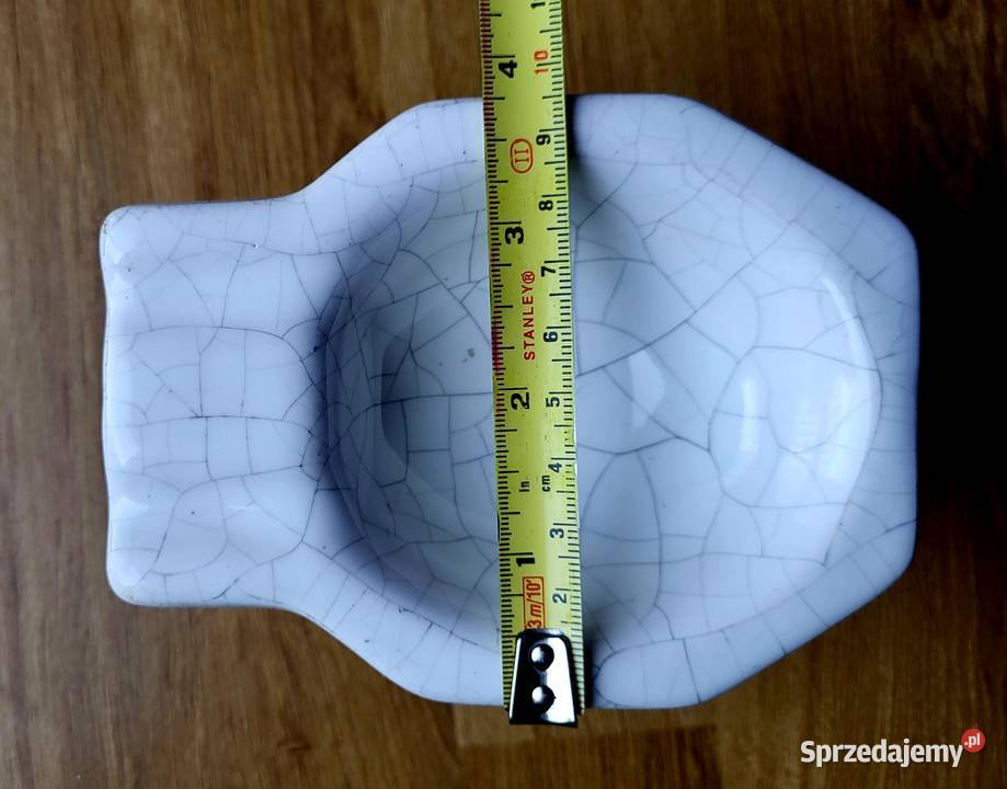 Popielnica reklamowa Zakłady Ceramiki Sanitarnej Porcelana i szkło Czeladź