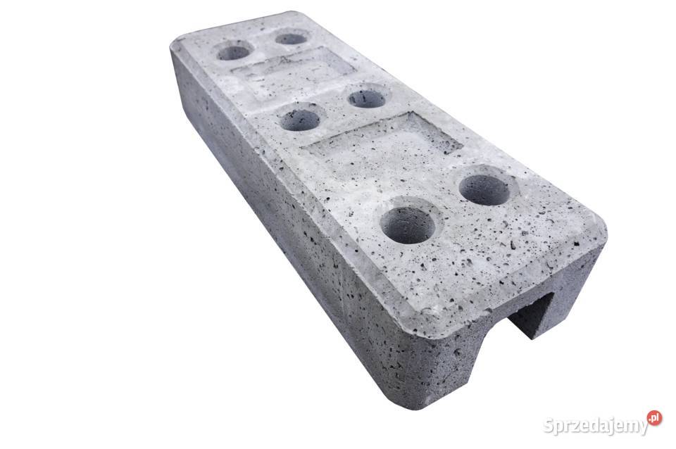 Stopa betonowa do ogrodzenia tymczasowego Wrocław sprzedam