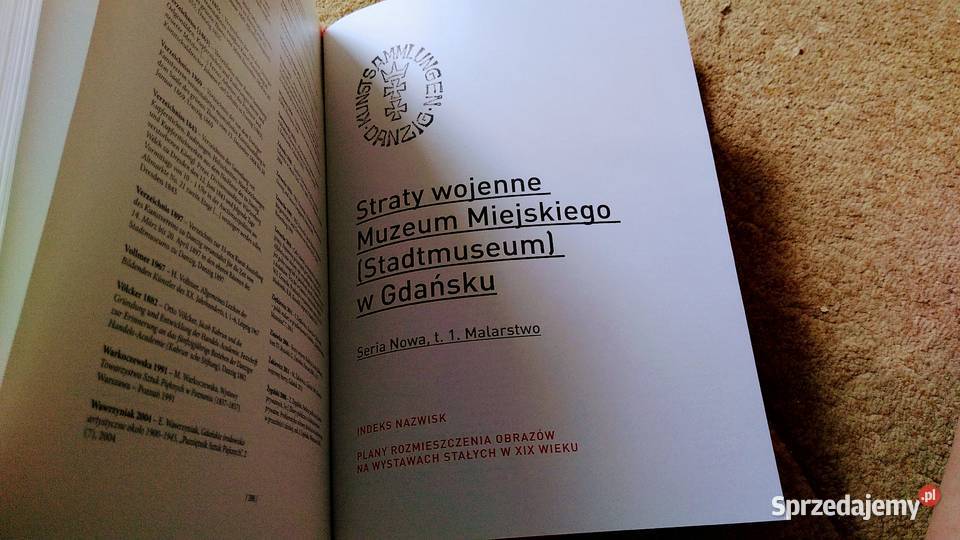 Straty wojenne Muzeum Miejskiego Stadtmuseum w miękka Gdańsk