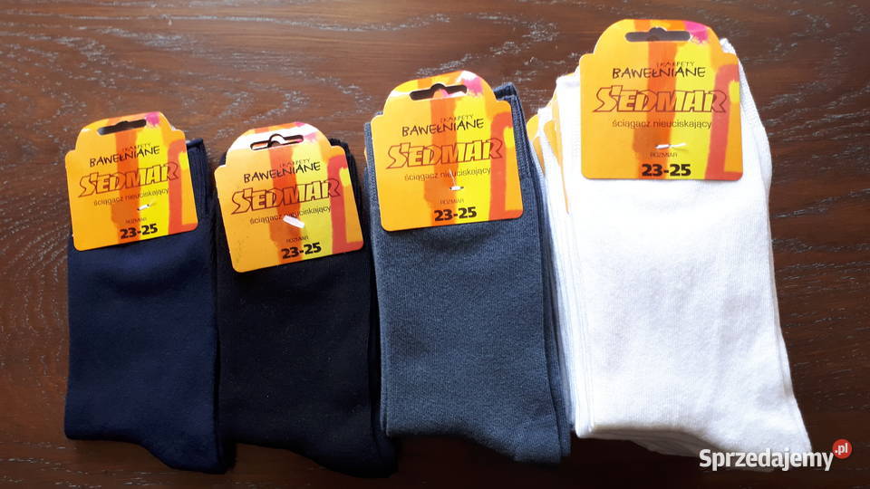 Skarpetki damskie bawełniane SEDMAR rozmiar 3841 sprzedam