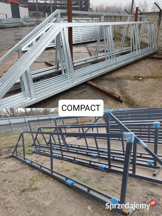 Brama przesuwna COMPACT tani transport cała Grodzisk Mazowiecki
