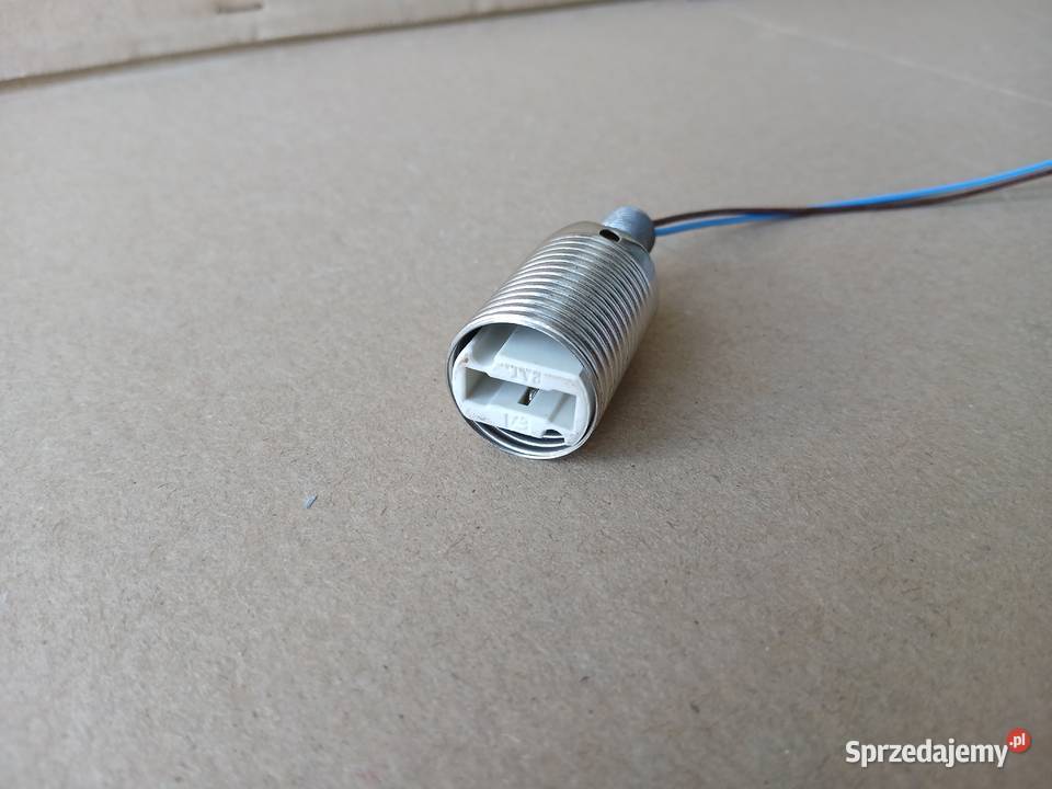 Oprawka G9 Metalowa z Przewodami 15 Nypel 15mm