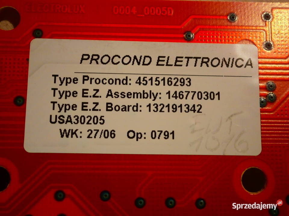 Pralka ELEKTROLUX EWT 1016 programator sprawny łódzkie Łódź