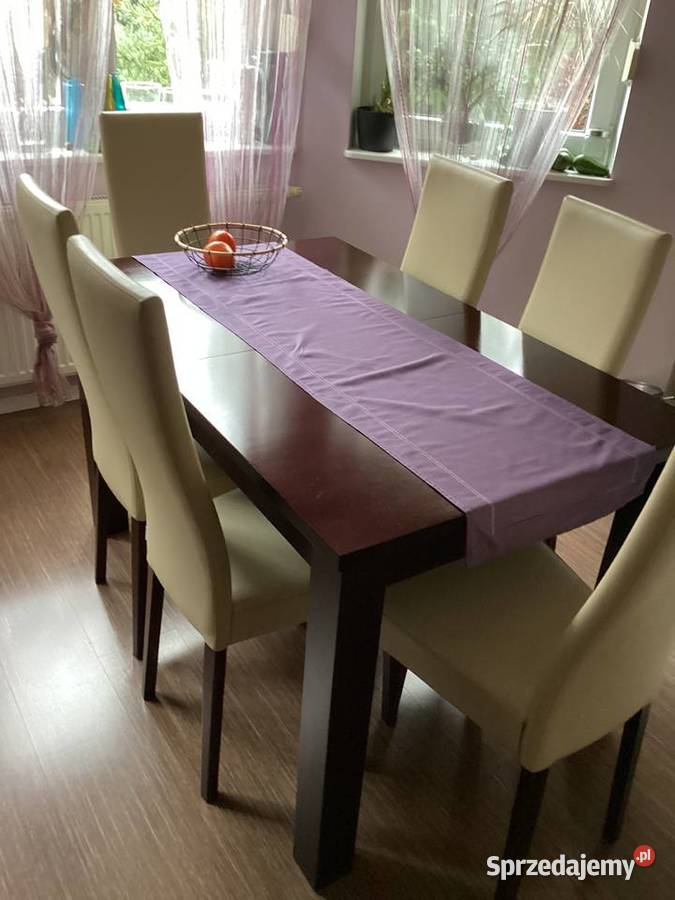 Stół z 6 krzesłami Głogów