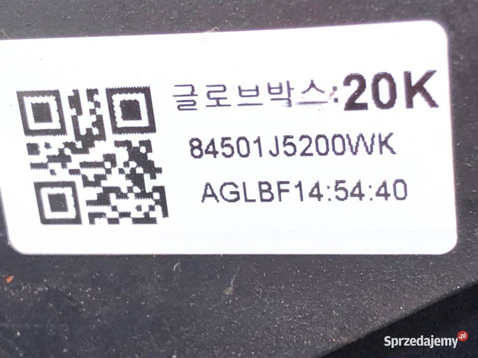 SCHOWEK PASAŻERA KIA STINGER Hatchback osobowe Schowki, półki