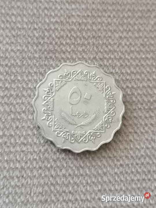 50 dirhams Libia 1975 Wrocław
