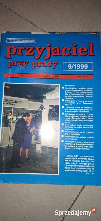 Przyjaciel pracy 91999 kolekcjonerskie dodatki Łęczyca