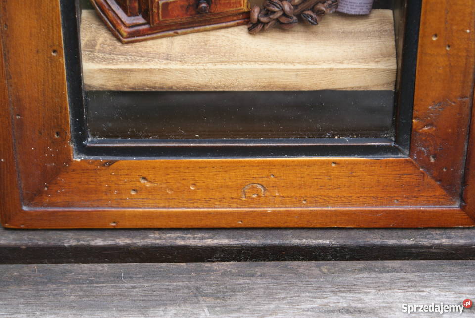 Diorama obraz przestrzenny 46 x 21 Warszawa