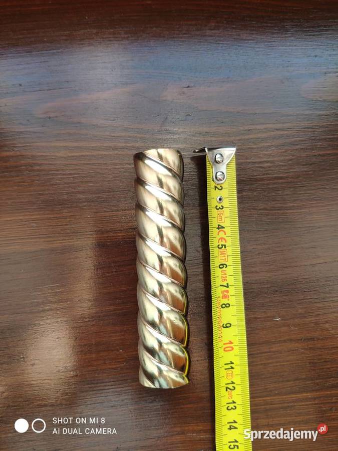 Mosiężna kolumna lampy naftowej Kraków