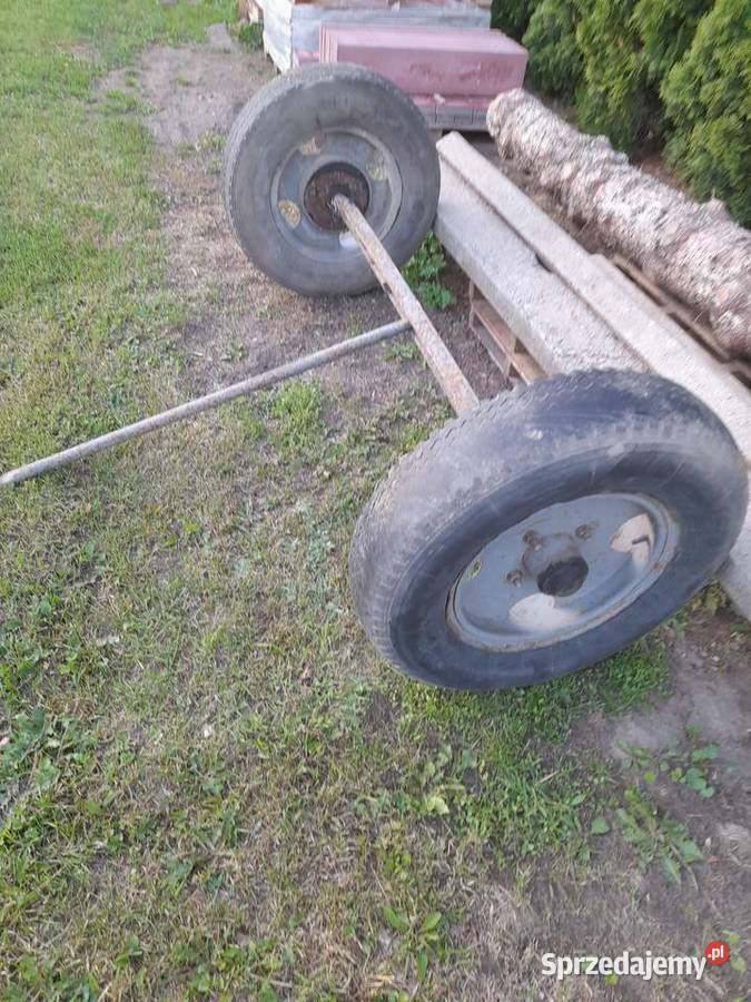 Oś dwukułkiprzyczepki Maszyny rolnicze Lubień Kujawski