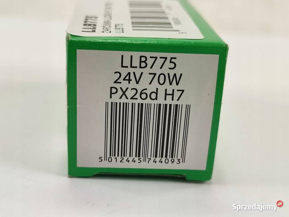 ŻARÓWKA 1 LUCAS H7 24V 70W PX26d LLB775