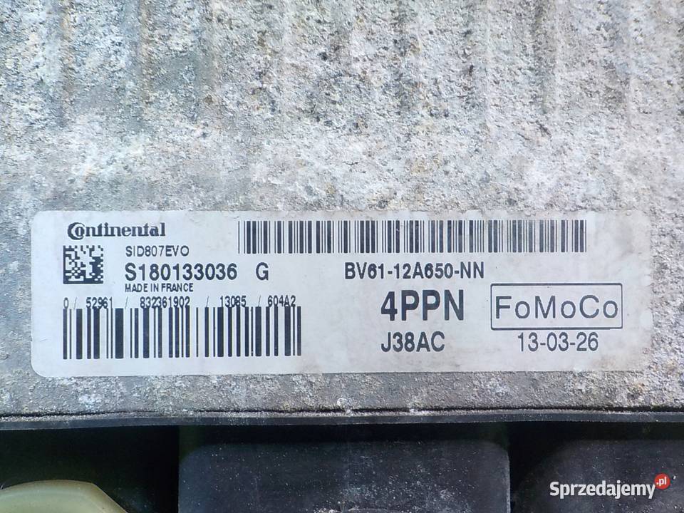 FORD FOCUS MK3 16 TDCI 13r HB 5D komputer Silniki i osprzęt mazowieckie Suków