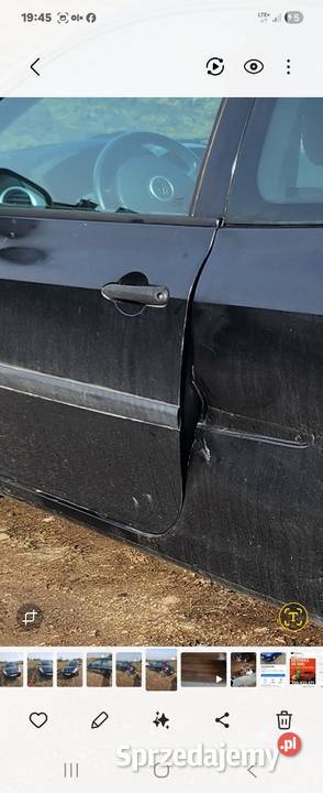 Reno clio czarny Wolica