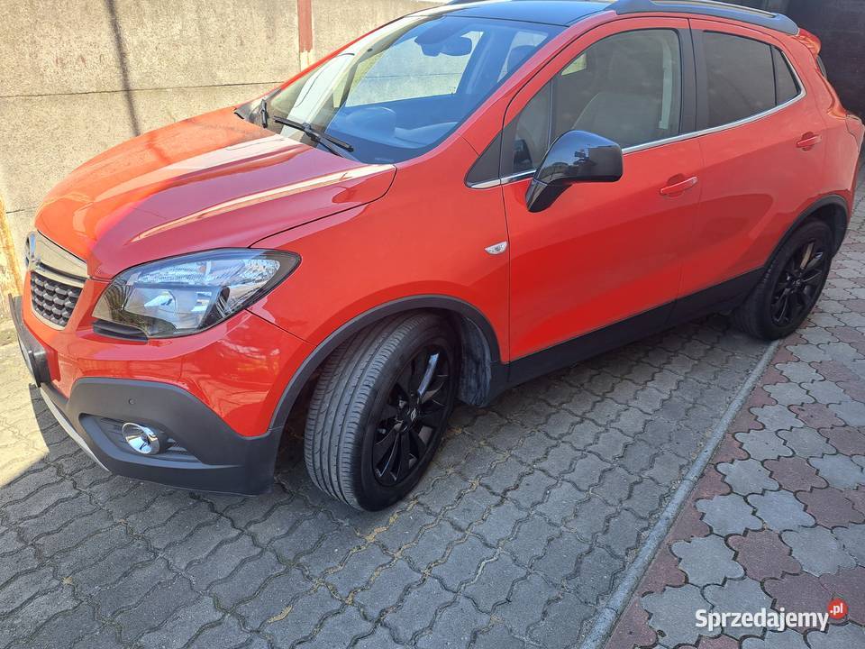 Opel Mokka wyglad niski przebieg ksiazka podgrzewane fotele Leszno