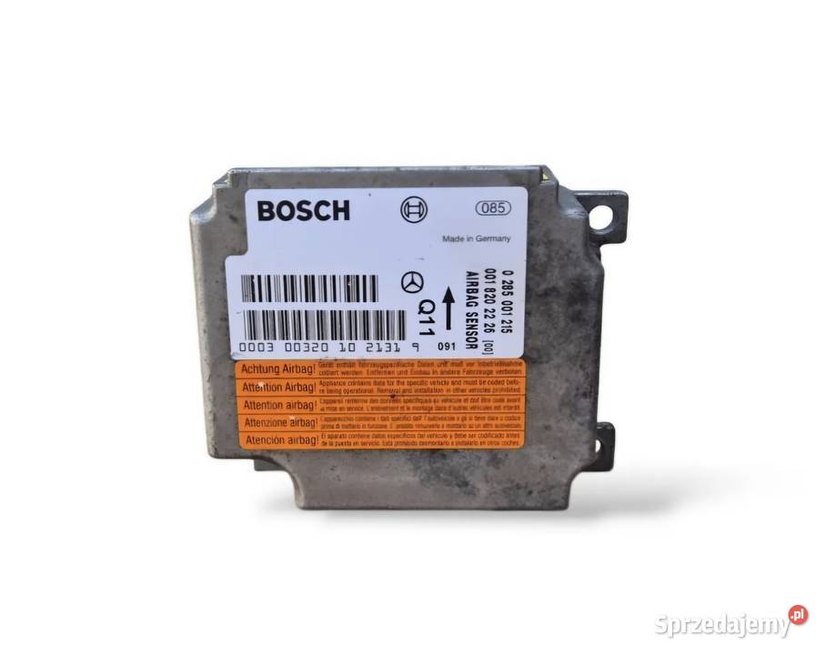 MODUŁ SENSOR AIRBAG PODUSZEK POWIETRZNYCH MB Komputery Działoszyce