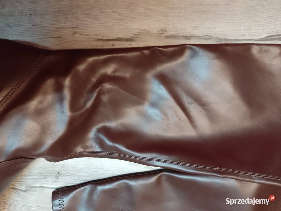 43 Brązowe kozaki wieczorowe NOWE Kraków