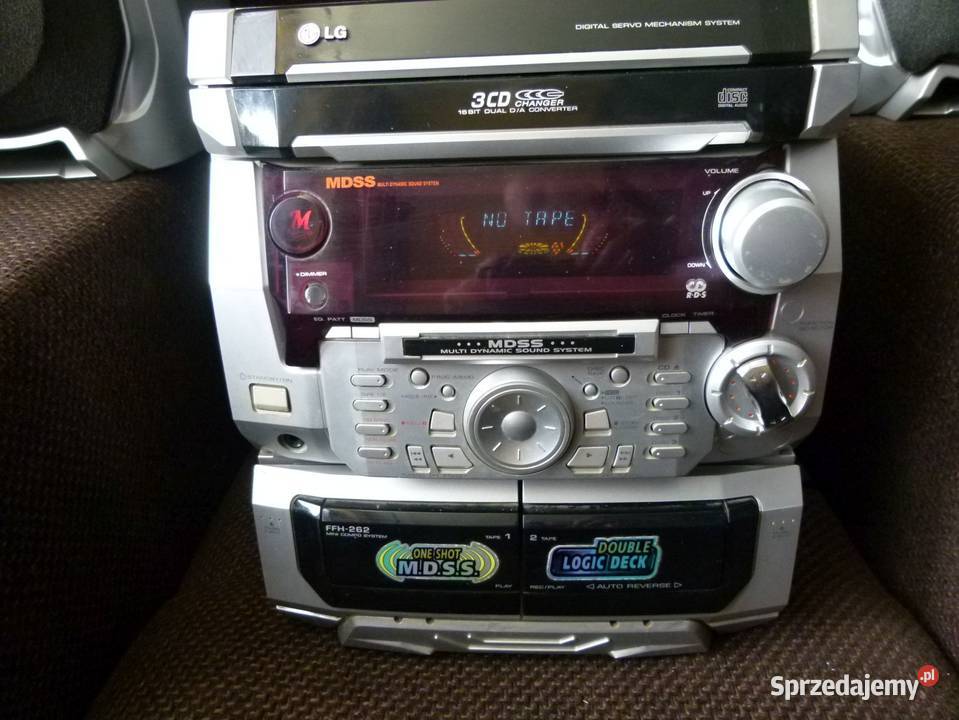 Miniwieża LG FFH262AD kolumny AUX sprawne Zamość sprzedam