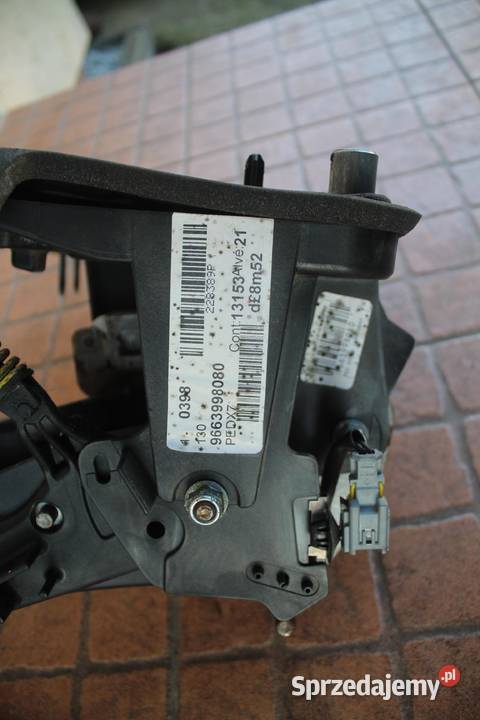 PEDAŁ SPRZĘGŁA HAMULCA CITROEN C5 III X7 Pedały
