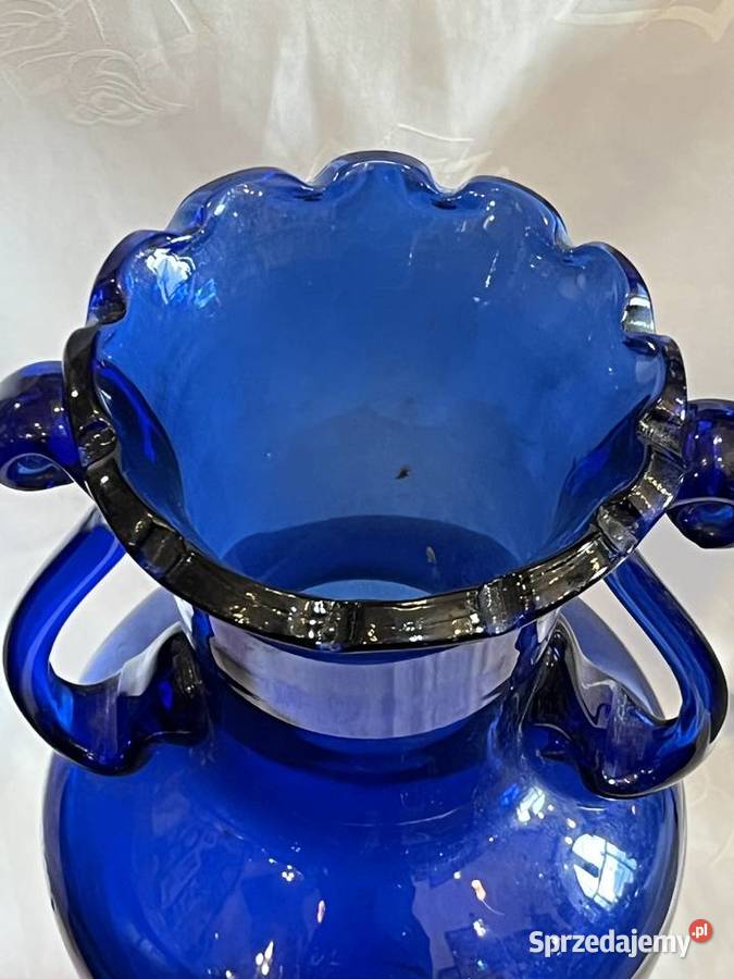 Kolekcjonerski Wazon Huta Szkła Tarnowiec