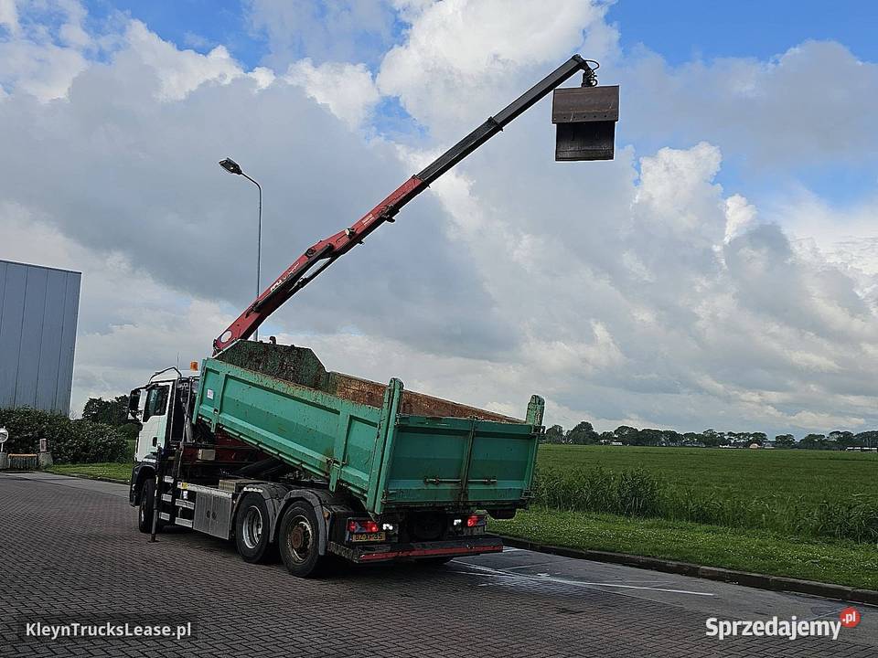 MAN 26400 TGS 6X4H4 EEV HMF CRANE hakowiec 2012
