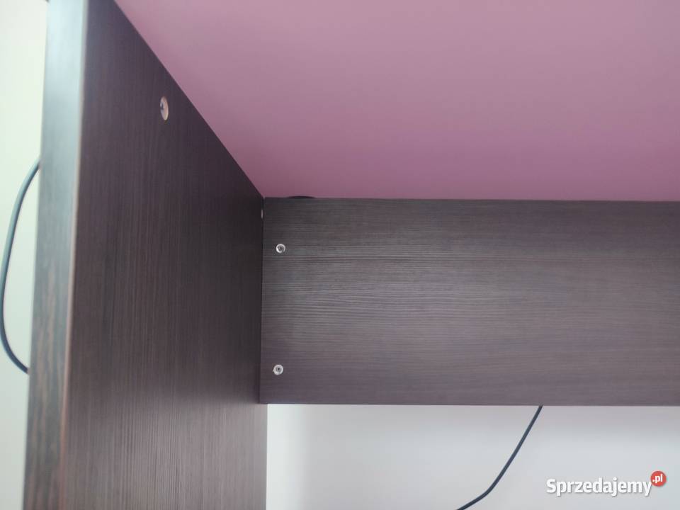 Solidne stabilne duże biurko 140x70 wenge Biurka Warszawa