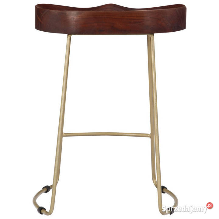 Stołki barowe Gavin 2 lite drewno mango WM247833