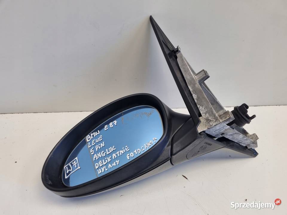 LUSTERKO LEWE BMW E81 E87 0411r KIEROWCY 5 Pin lubelskie Rudka