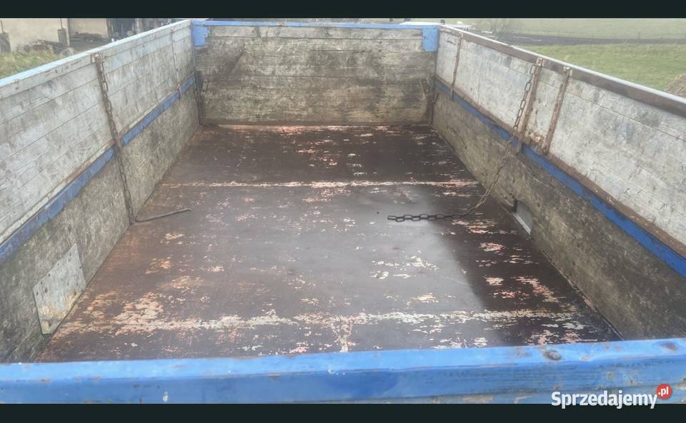 Przyczepa wywrotka zarejestrowana