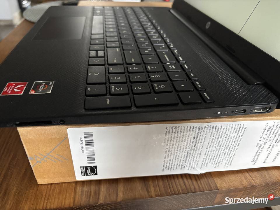 Notebook HP 15seq0035nwRyzen 5 3500U256GB 12 GB Rzeszów