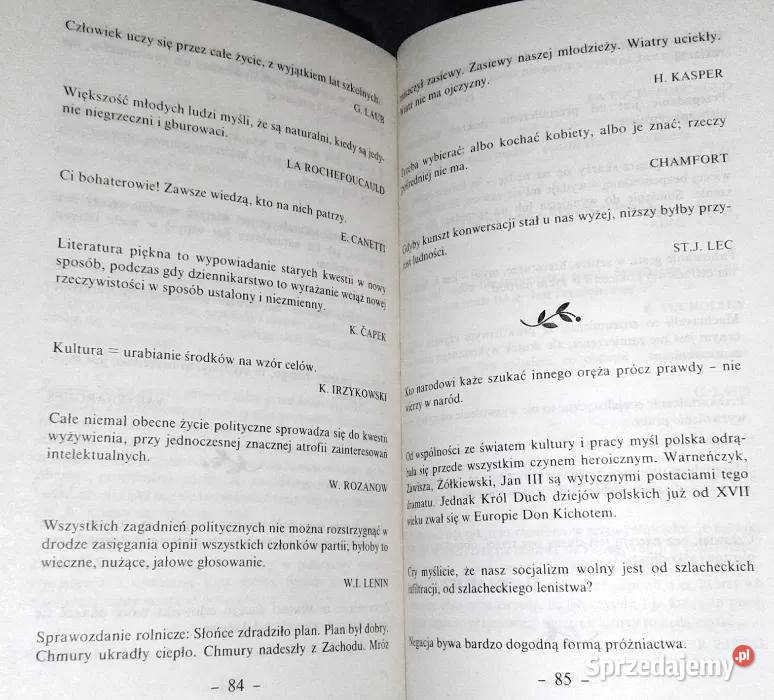 Tuziny aforyzmów Marian Dobrosielski Chełm