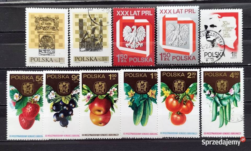 L Znaczki polskie 1974 kwartał III Leźnica Wielka-Osiedle