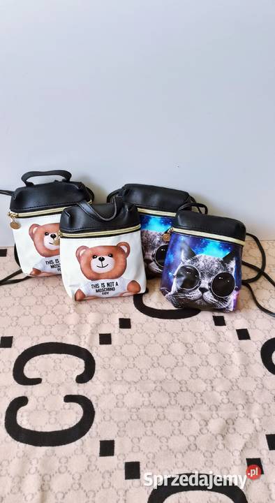 LATOPiękne plecaki damskie MoshinoCzarny mazowieckie Warszawa