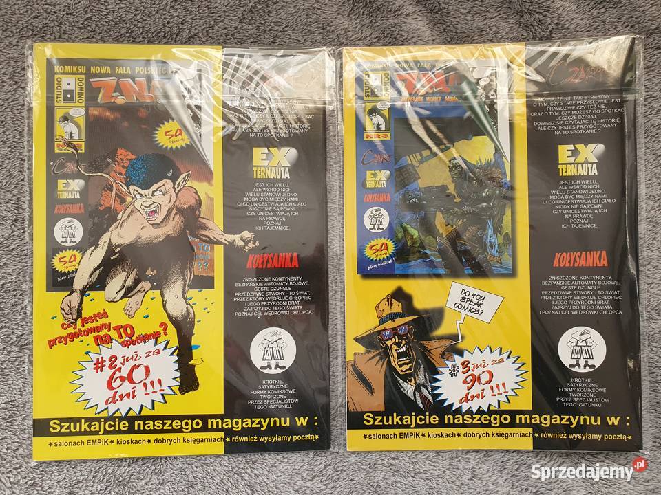 ZNAK Znakomiks magazyn komiksowy 7 numerów 2000 pomorskie Gdynia