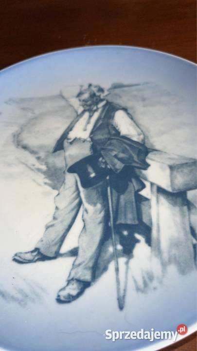 Talerz Bing Grondahl Copenhagen Porcelain Made pomorskie Gdańsk