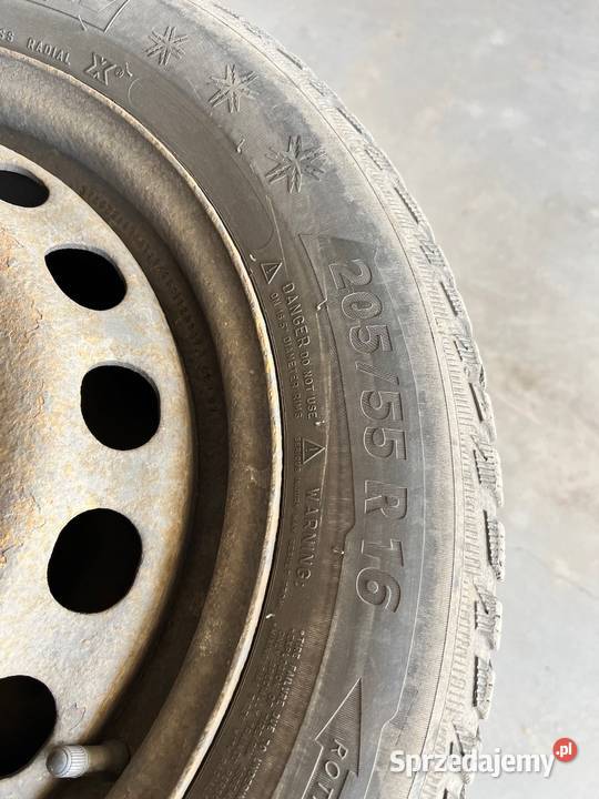4 opony zimowe felgi stalowe Michelin Alpin 5 Kórnik