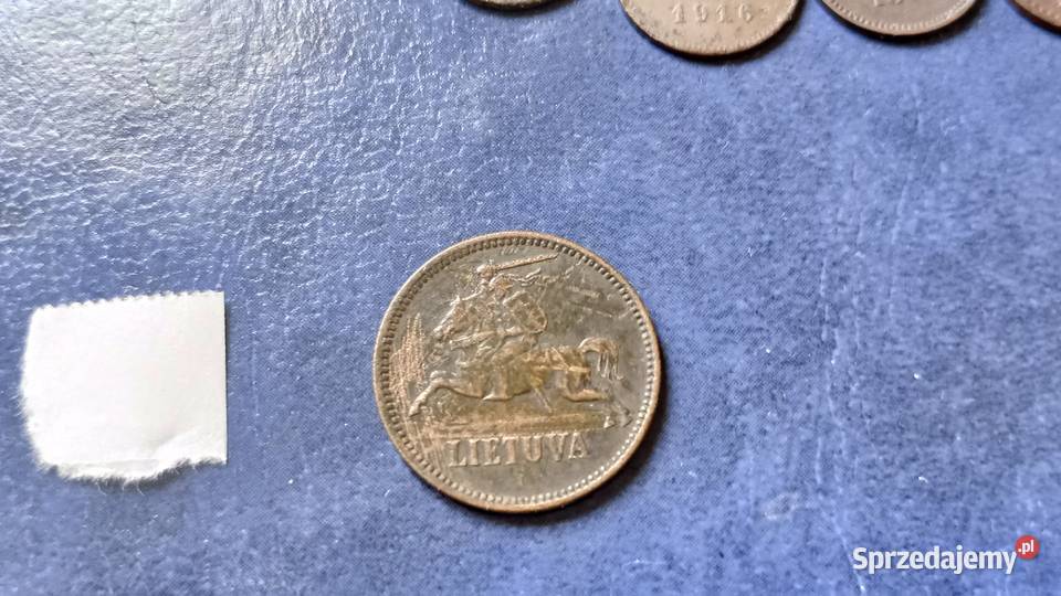 Stare monety 5 cent 1936 Litwa podkarpackie Lesko