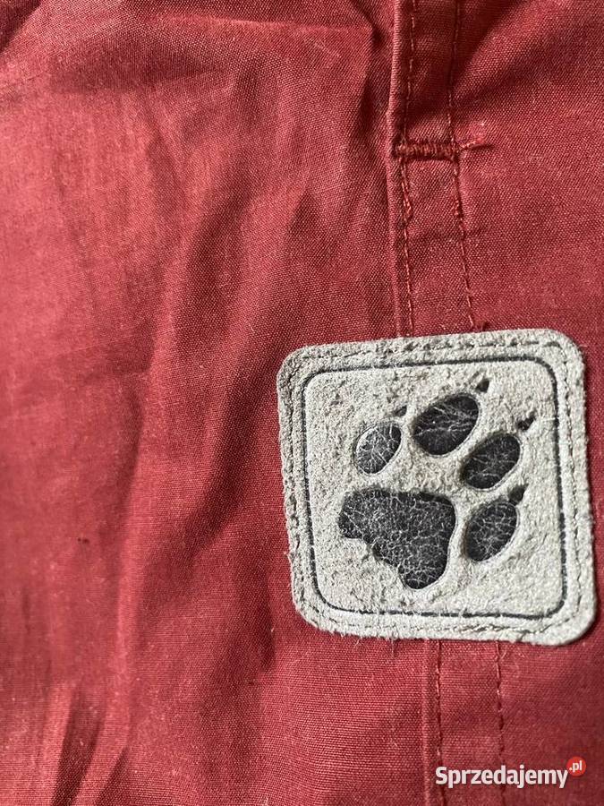 Męskie bordowe spodenki JACK WOLFSKIN SM OKAZJA Zamość