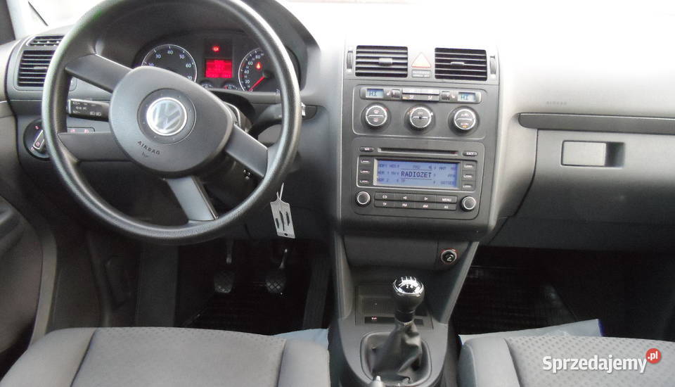 VOLKSWAGEN TOURAN 16102 MPiPrzebieg 143 wspomaganie kierownicy Nowe Brzesko sprzedam
