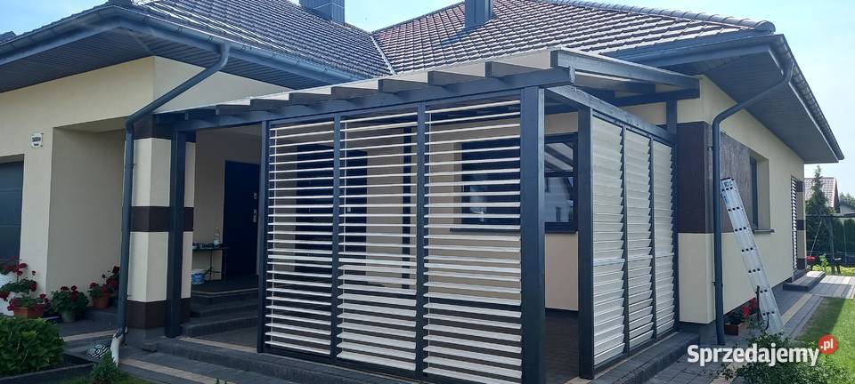 żaluzje ogrodowe zabudowa tarasów Pozostałe Jastków sprzedam